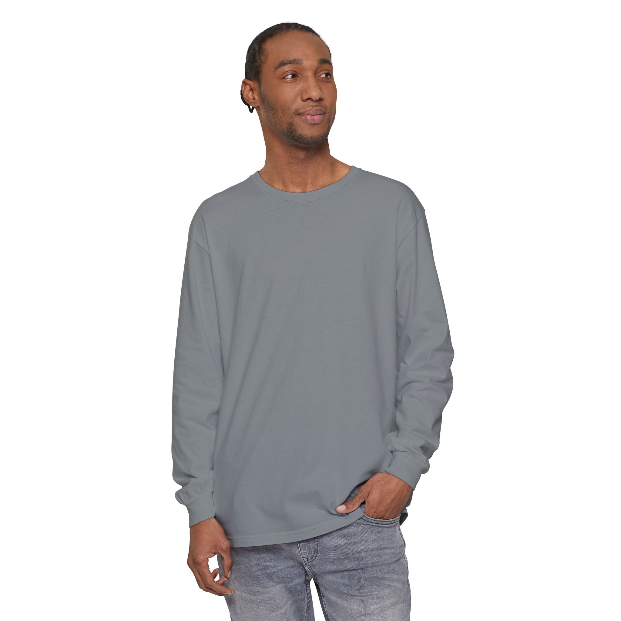 Lineman Long Sleeve T‑Shirt — "Because All Other Jobs Are Beneath Us" Graphic
