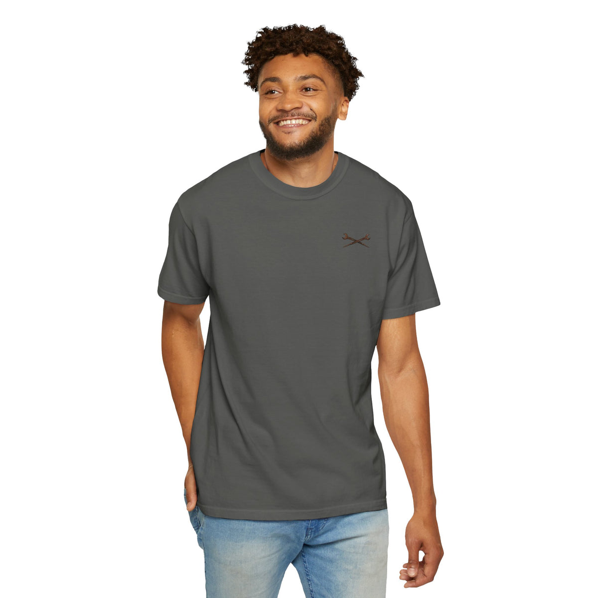 Ironworker T-Shirt – 'Built Different' Construction Crew Tee