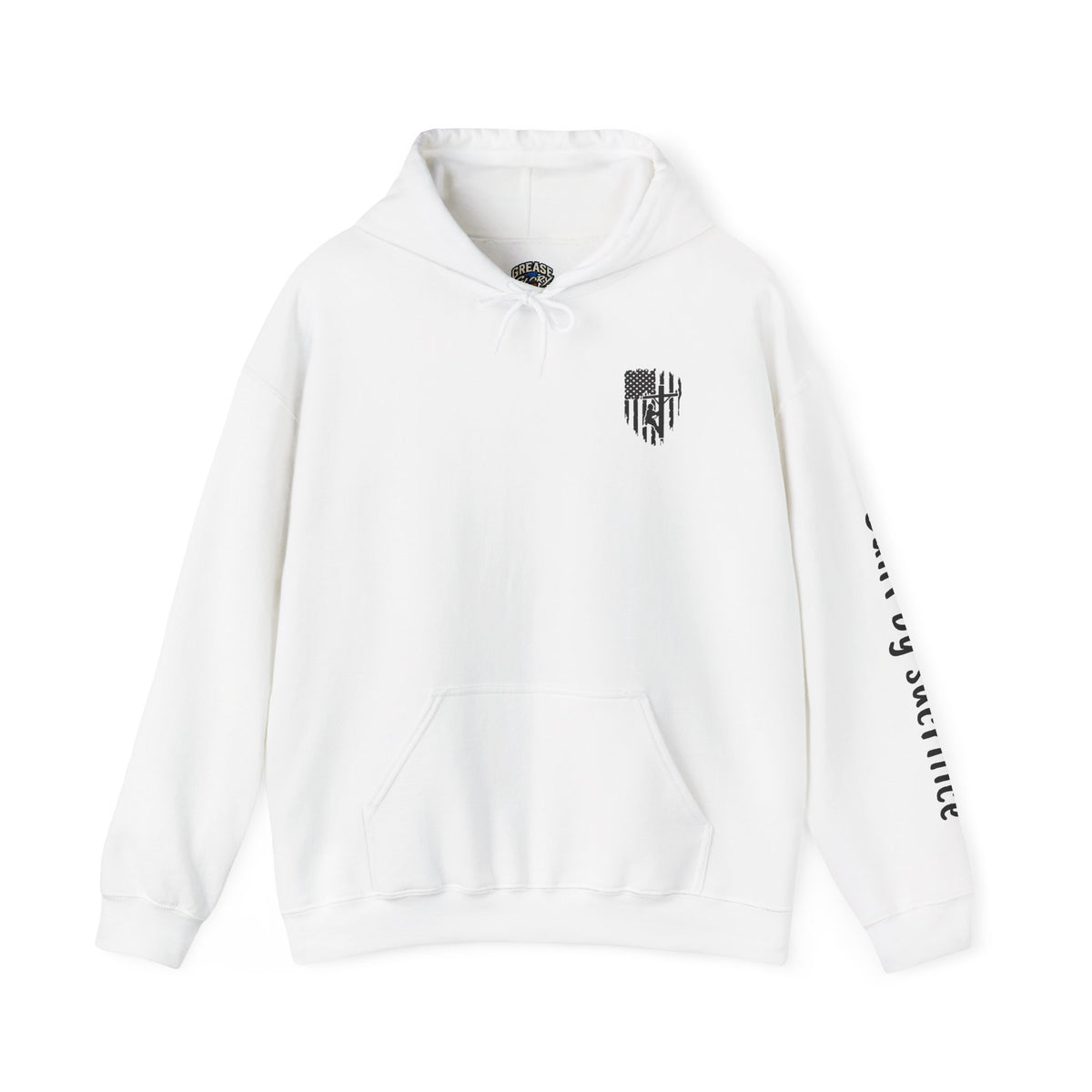 Lineman Hoodie - "Built By Sacrifice" Lineman Crew Graphic Pullover