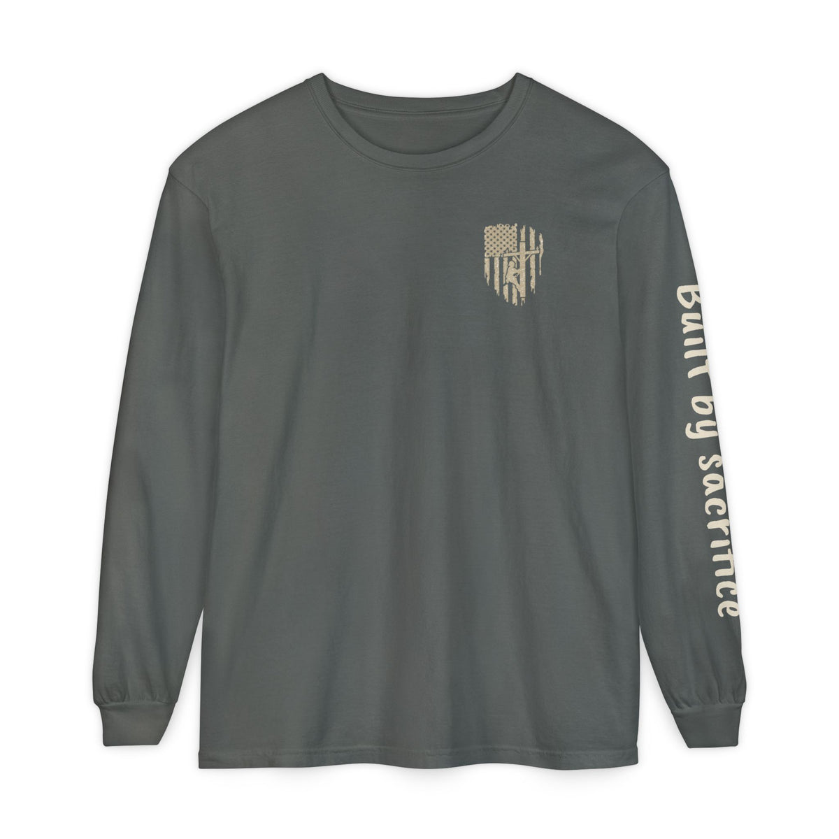 Lineman Long Sleeve T‑Shirt — "Because All Other Jobs Are Beneath Us" Graphic