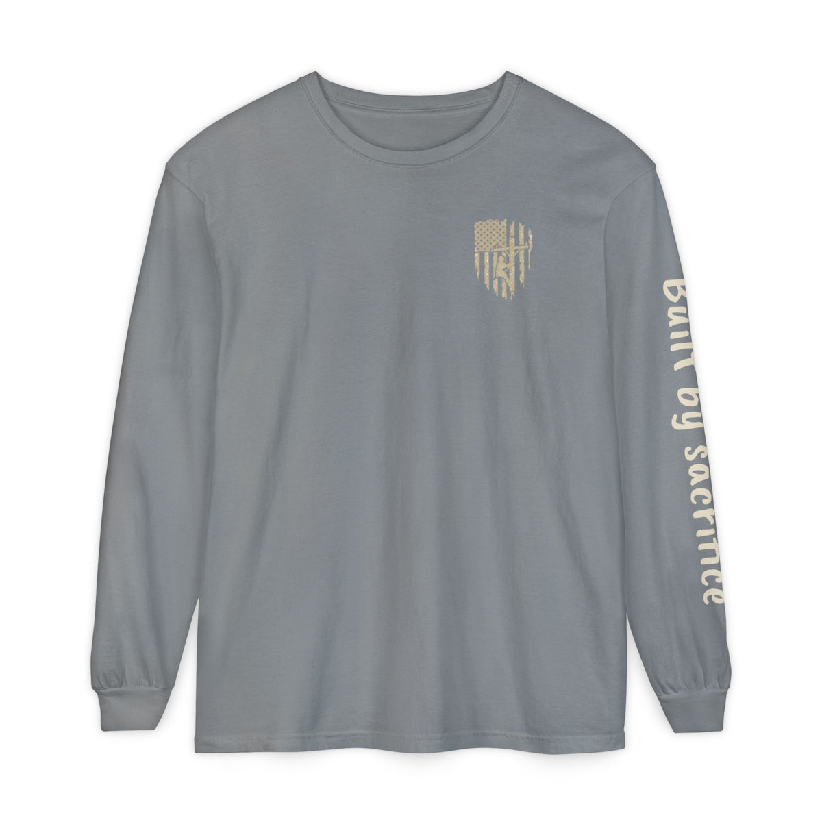 Lineman Long Sleeve T‑Shirt — "Because All Other Jobs Are Beneath Us" Graphic