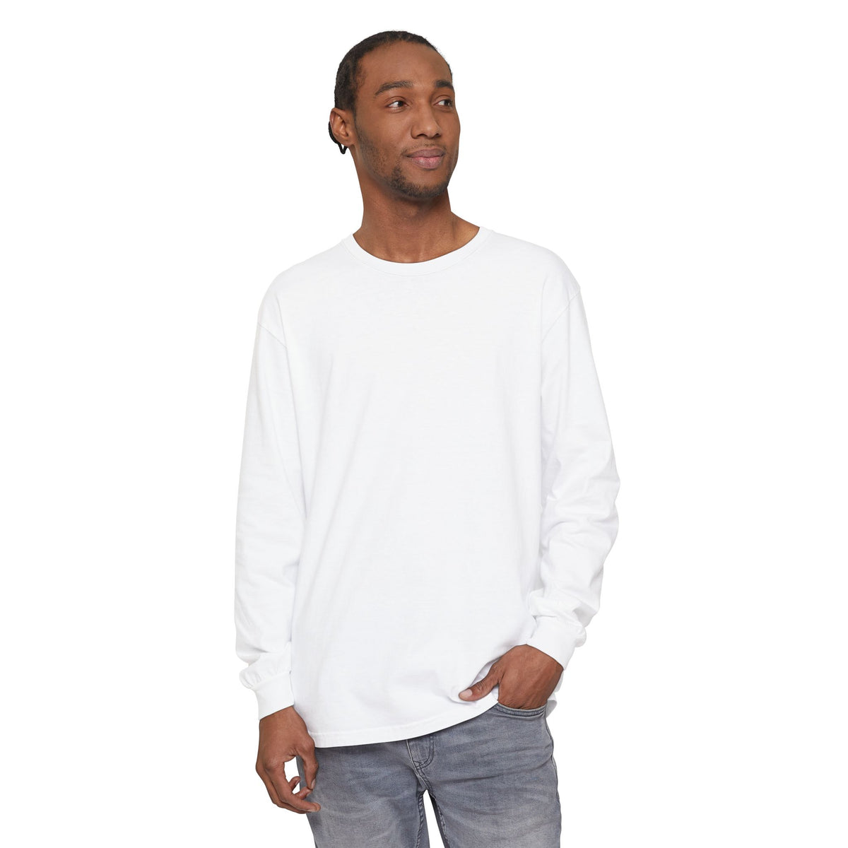 Lineman Long Sleeve T‑Shirt — "Because All Other Jobs Are Beneath Us" Graphic