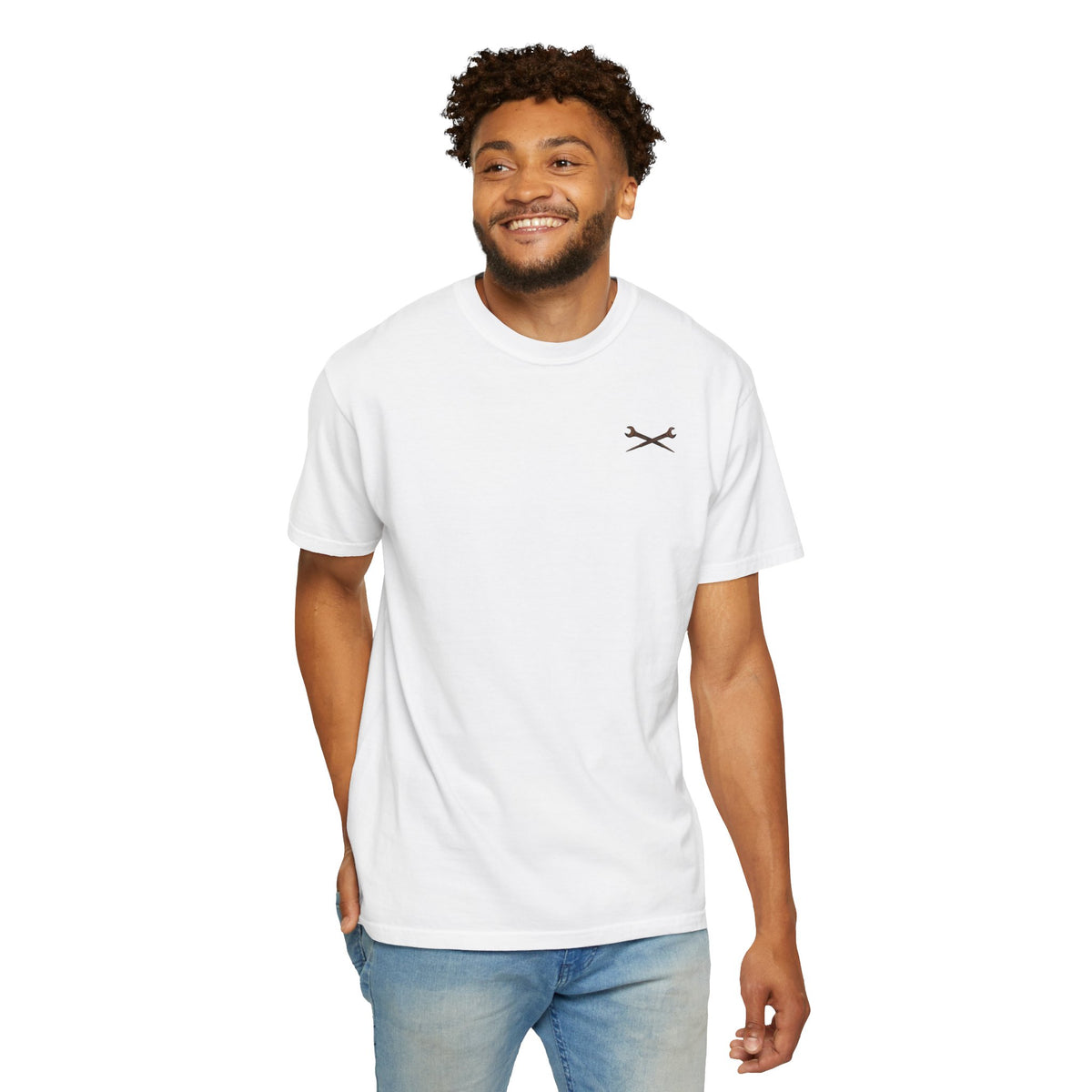 Ironworker T-Shirt – 'Built Different' Construction Crew Tee