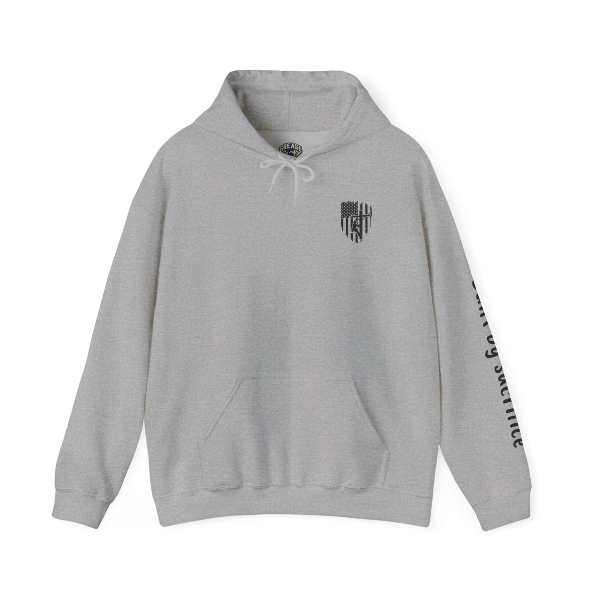 Lineman Hoodie - "Built By Sacrifice" Lineman Crew Graphic Pullover