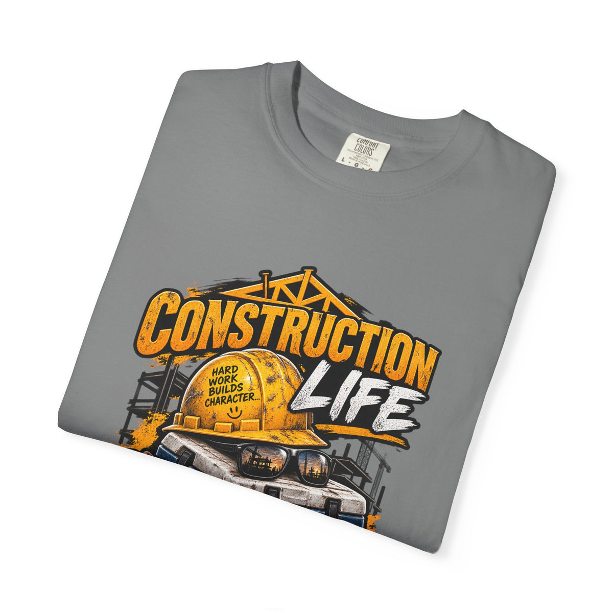 Construction Life T-Shirt — "Same Sh*t Different Day" Workwear Tee
