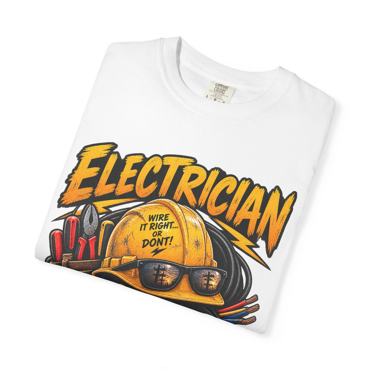 Electrician T-Shirt — "It's Not Just a Job... It's a Lifestyle" Graphic Tee