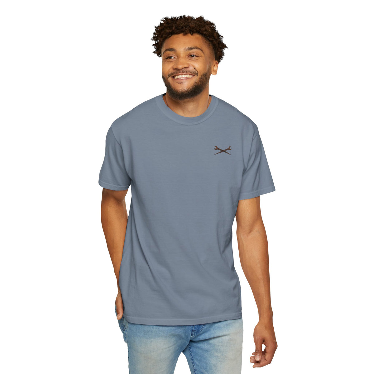 Ironworker T-Shirt – 'Built Different' Construction Crew Tee
