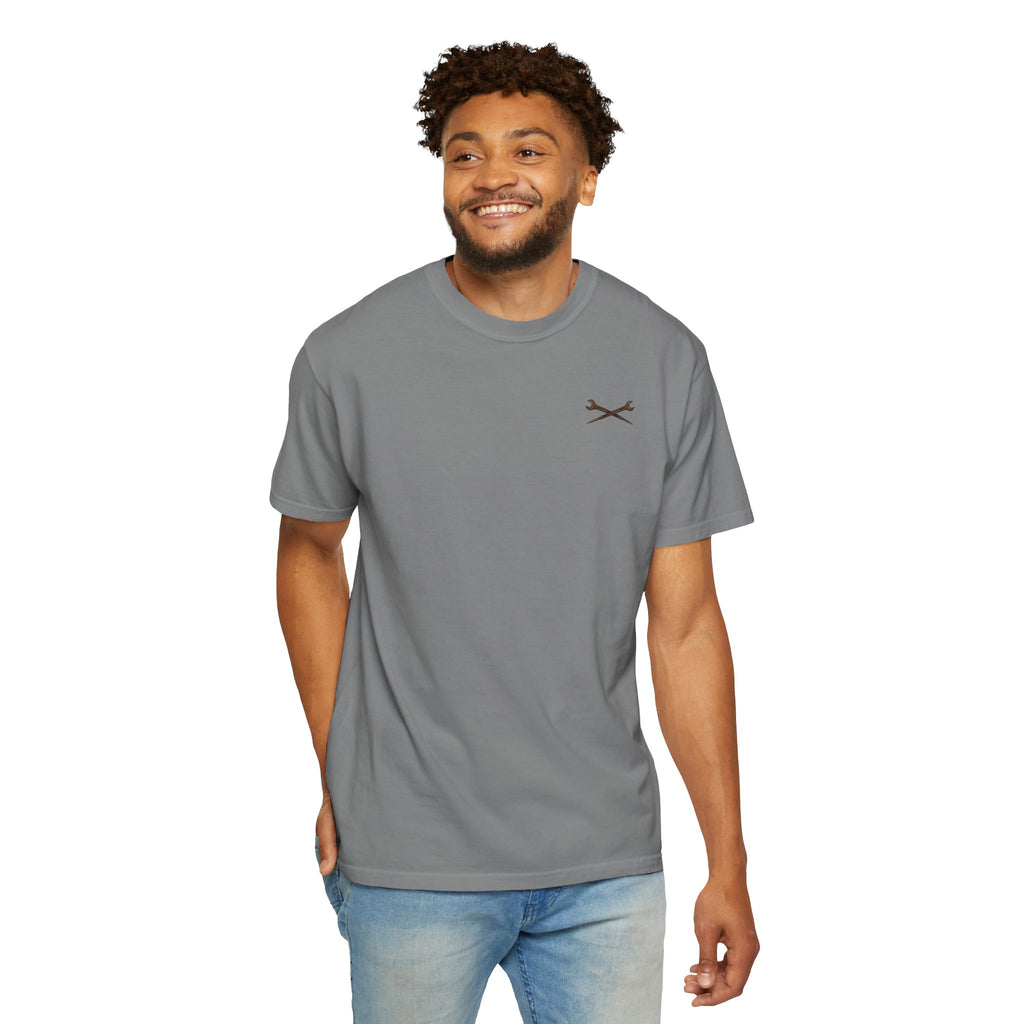 Ironworker T-Shirt – 'Built Different' Construction Crew Tee