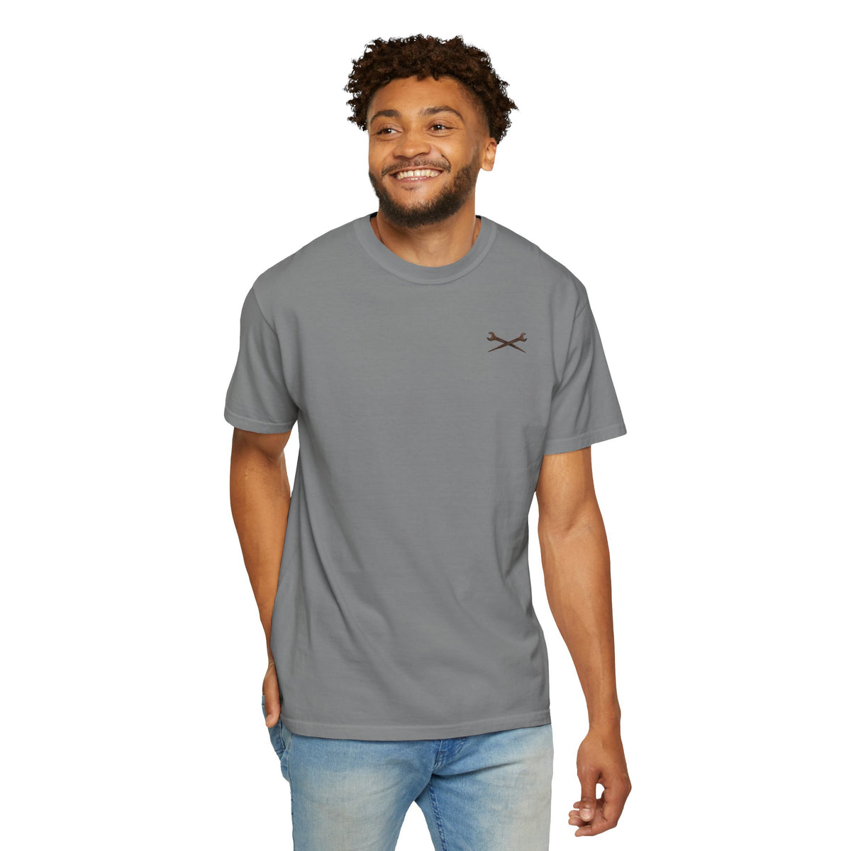 Ironworker T-Shirt – 'Built Different' Construction Crew Tee