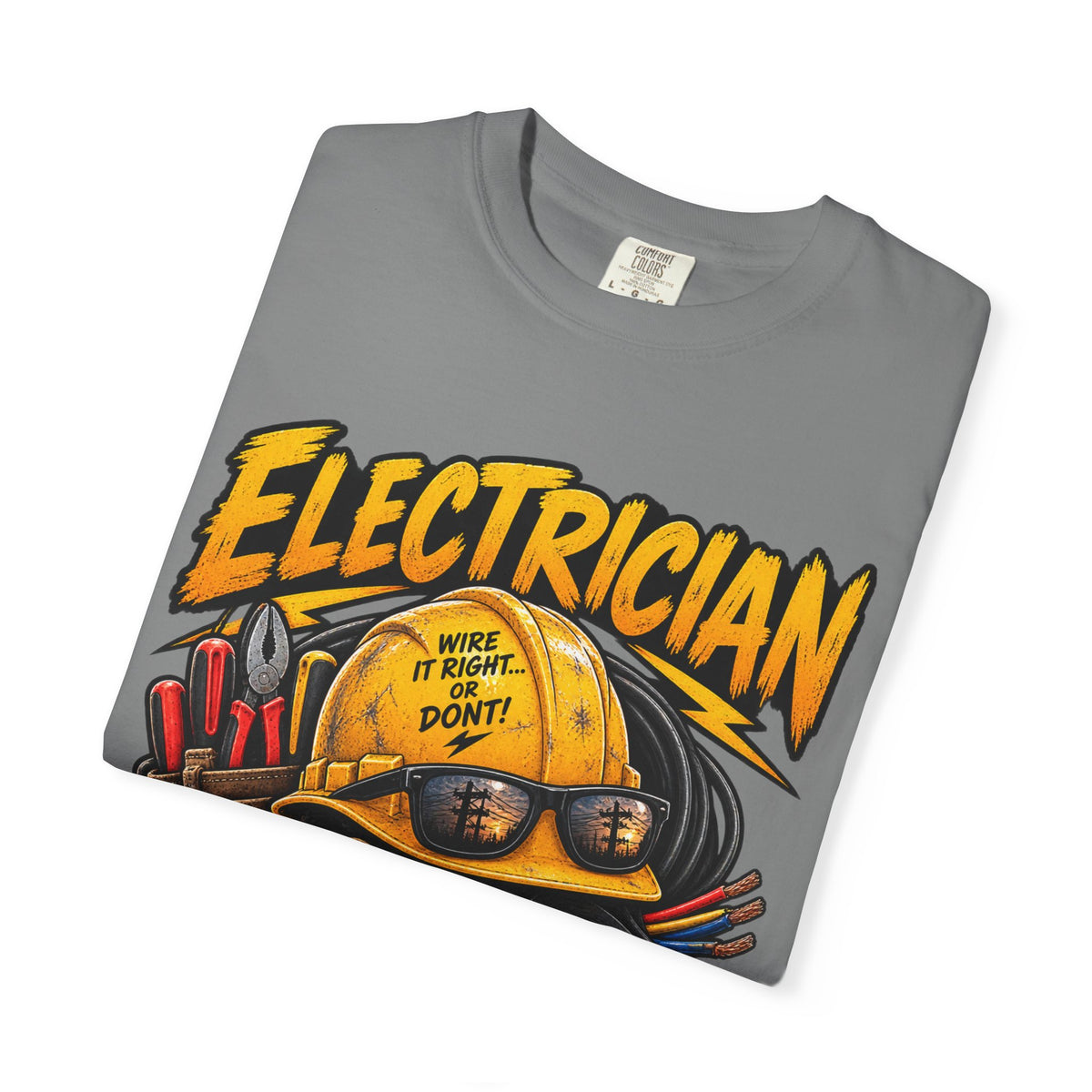 Electrician T-Shirt — "It's Not Just a Job... It's a Lifestyle" Graphic Tee