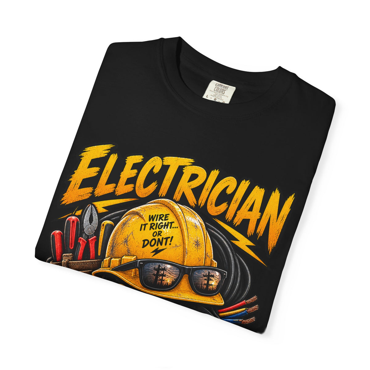 Electrician T-Shirt — "It's Not Just a Job... It's a Lifestyle" Graphic Tee