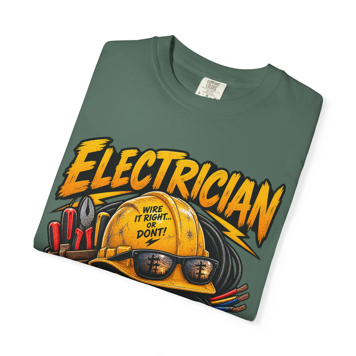 Electrician T-Shirt — "It's Not Just a Job... It's a Lifestyle" Graphic Tee
