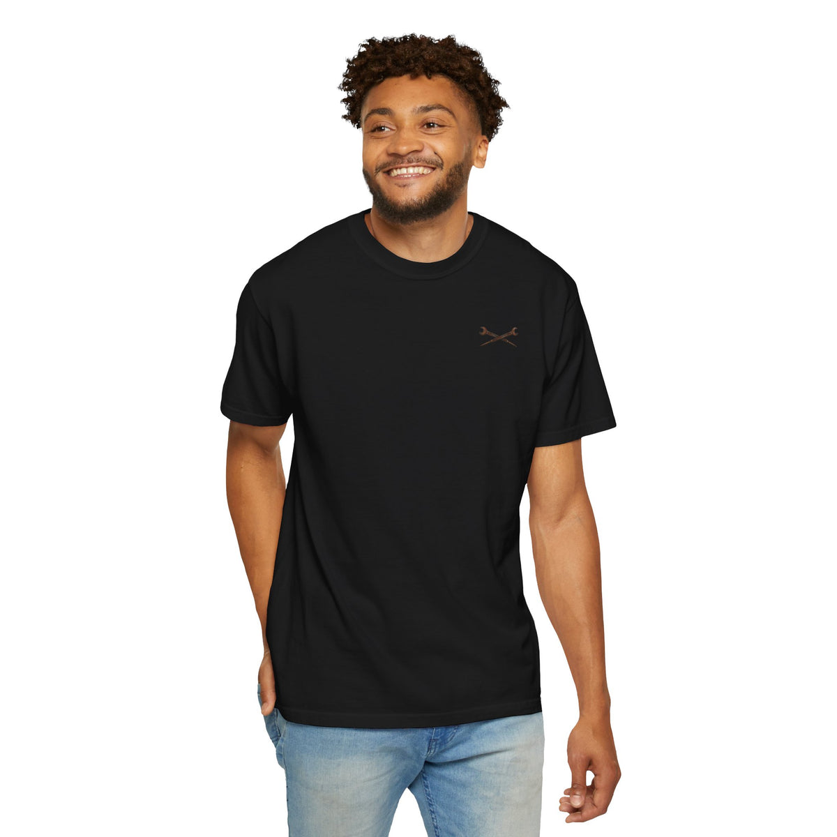 Ironworker T-Shirt – 'Built Different' Construction Crew Tee